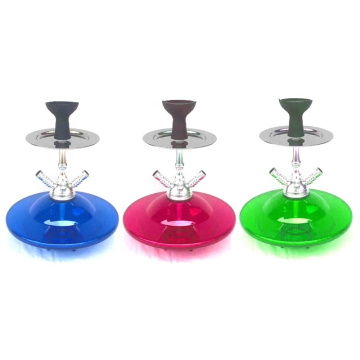 Factory direct  wholesale UFO led China transparent clearly travel acrylic book hookah Shisha nargila